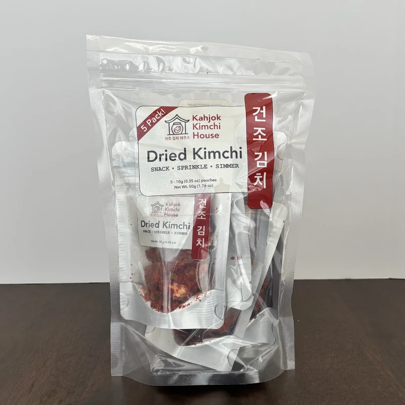 Dried Kimchi 5-Pack (snack bundle)